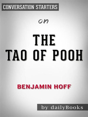 cover image of The Tao of Pooh--by Benjamin Hoff​ | Conversation Starters